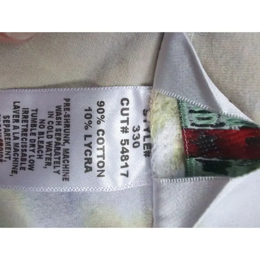 Hard Tail Forever Bootleg Roll Down Pants Small Blue Tan White Tie-Dye W-330 - Picture 5 of 5